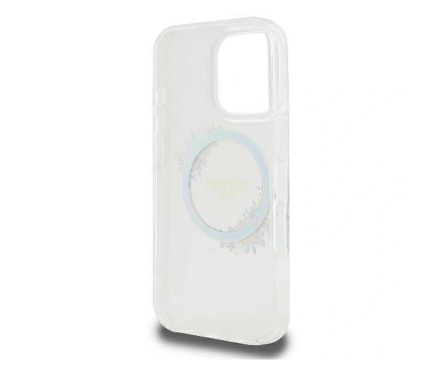 Guess IML Flowers Wreath do iPhone 16 przeźroczysty - 1279114 - zdjęcie 3